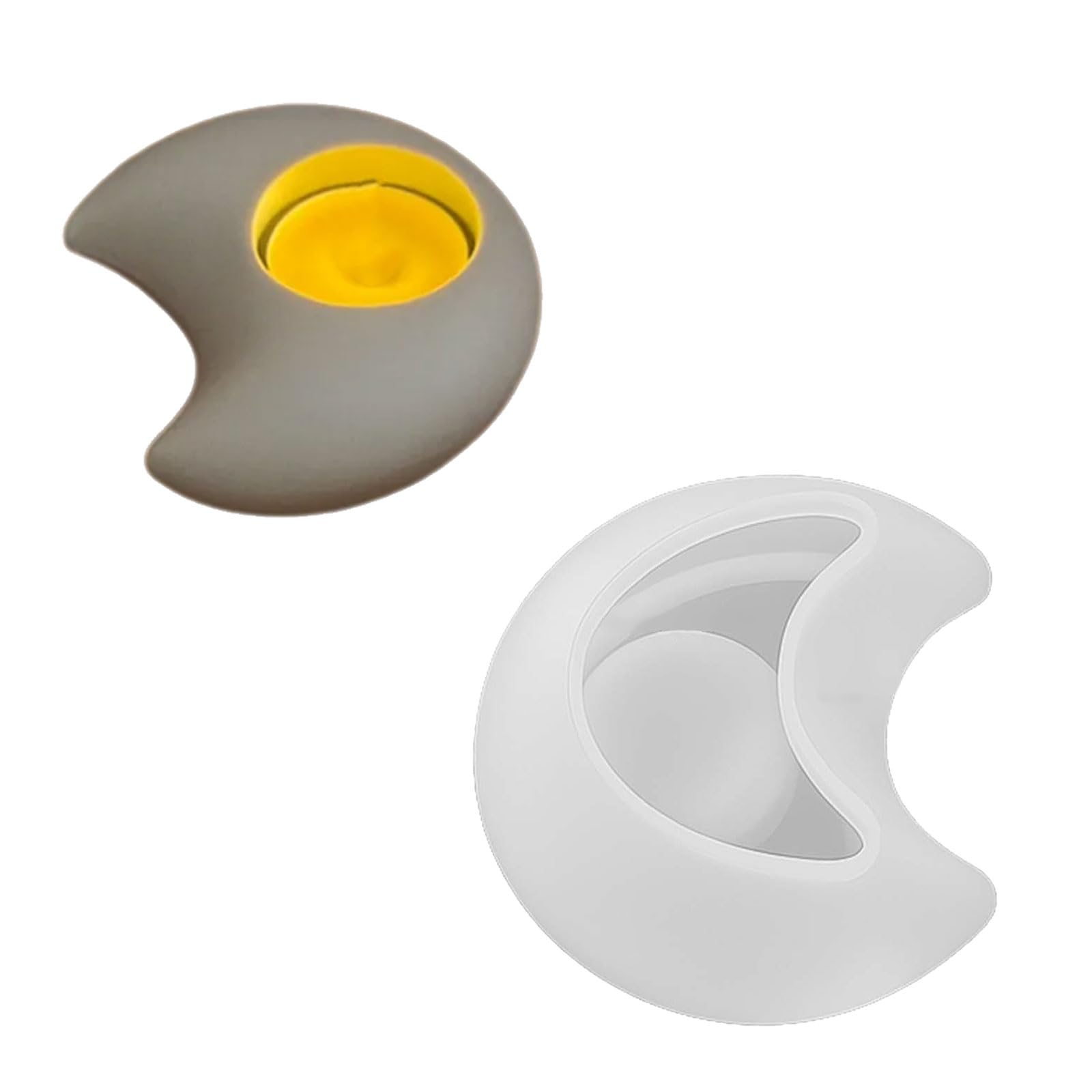 VlHpnpe Exclusive Safe Silicone Flame Molds Heart Solar Patterns Easy Neat Flexible for Crafting and Garnishes Silicone Heart Solar Cast
