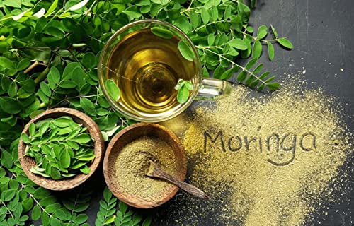 Moringa Oil, Mild Jasmine Scent, Usda Certified Organic, 100% Pure, Cold-Pressed, Natural Moisturizer For Skin, Face, Body, Hair, Non-Gmo, Vegan #TOP5