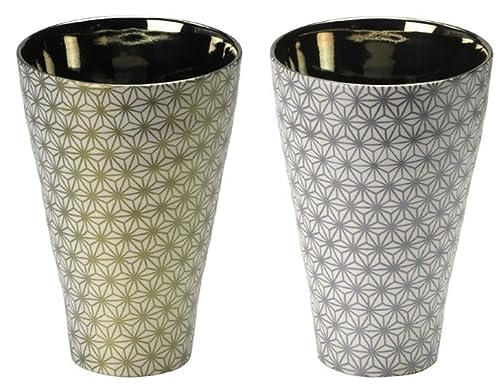 J-kitchens Pair Cup Pair Tumbler Japanese Style Taste, 11.8 fl oz (350 ml), Microwave Safe, Made in Japan