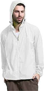 UPF 50+ - Camiseta de pesca Rashguard con protección solar para hombre con capucha de rayos y camiseta de manga larga, camiseta de manga larga, camiseta de surf al aire libre, con bolsillos
