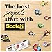 Scotch Expressions Masking Tape, .94 in x 20 yd, Great for Decorating, DIY, and Crafts, 6 Rolls, Primary Red