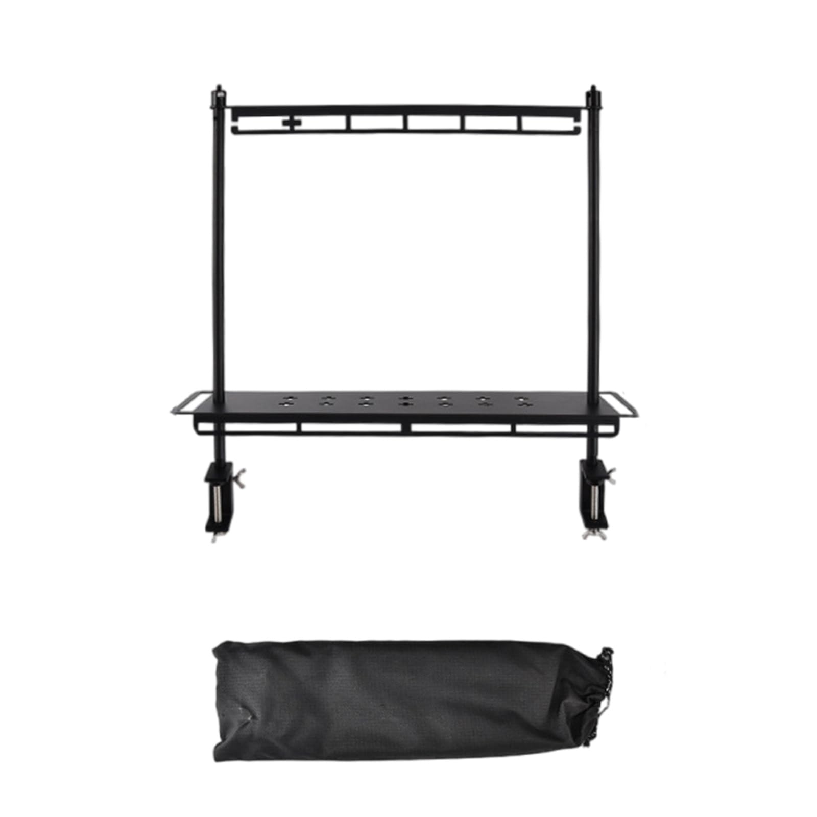 Oxxggkao Compacts Aluminums Table Set Space Saving Table Multifunctional Table Stand for Easy Transport and Storage