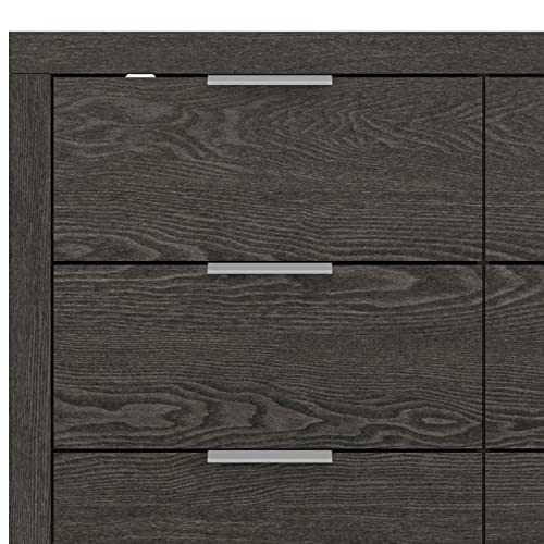 Galano Harlowin 6 Drawer Dresser - Dressers - Dressers & Chest Of Drawers - Dresser For Bedroom - Dresser Organizer - Tall Dresser - Wood Dresser - Dark Grey Oak #TOP6