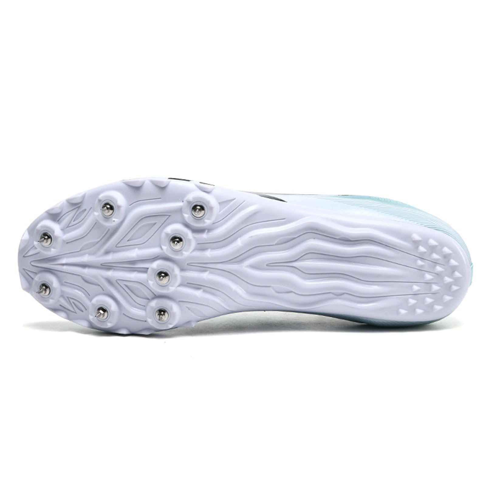 NGARY Herren Leichtathletikschuhe with 8 Spikes Track & Field Schuhe Trainingswettbewerb Weitsprungschuhe Junior Sprint Für Jugendliche, Jungen Und Mädchen