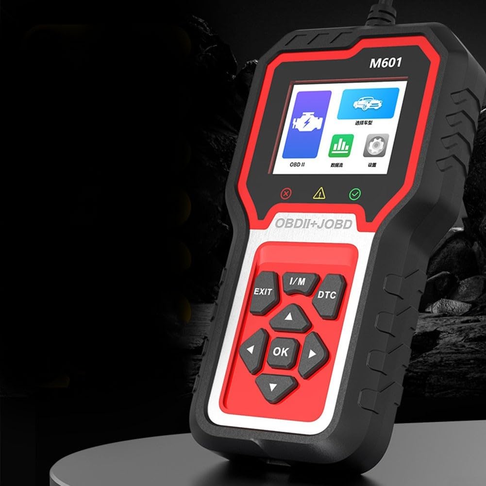 OBD2 Scanner mit 2,8 Zoll TFT Bildschirm, 9-in-1 Diagnosegerät für OBDII Autos 1996+, One-Click I/M Readiness & DTC Definition