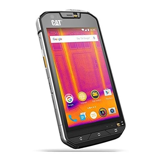Caterpillar CAT S60 - Smartphone, pantalla de 4.7 pulgadas, cámara termográfica FLIR, 13 MP, dual SIM, 32 GB, 3 GB RAM, Android, color negro