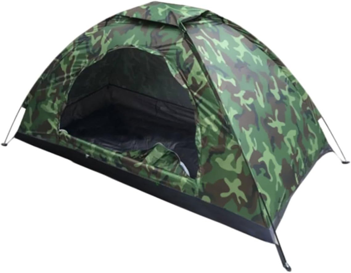 SUPVOX Automatic Camouflage Tent for Camping Instant Outdoor Shade Tent Oxford Cloth Fiberglass Rod