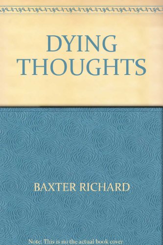 Dying Thoughts 085234080X Book Cover