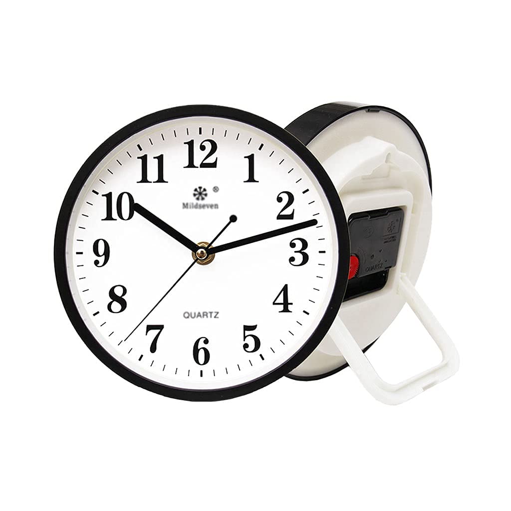 Reloj de pared y mesa pequeño para decoración de cabecera