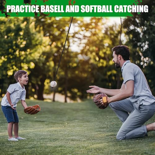 Asyxstar Baseball and Softball Batting Swing Trainer, Enhance Hitting Skills with Baseball Hitting Rope and Toss for Easy Drills – Hand-Eye Coordination, and Boost Bat Speed for All Skill Levels