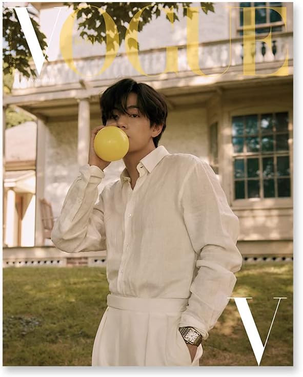 DREAMUS Vogue Magazine OCT 2022 BTS V [D, E, F] (Cover D), SMK1348