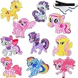 【Nettes Design】Das Einhorn Cartoon-Design und die mehrfarbigen Haarnadeln machen die Haarnadeln schön und lebendig. Schnapp-Haarspangen können das Haar gut reparieren und verhindern, dass das Haar unordentlich wird. Die verschiedenen Haarspangen eignen sich für jede Frisur.