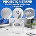 Beamer Ständer Beamer Halterung 360° Neigbar, Desktop Projektorhalterung mit 1/4 Zoll Schraube für Mini Projektoren, Beamerhalterung Kompatibel mit Nebula Capsule Serie(3/Air/Pro) & XGIMI Halo+