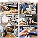 KUIIYER Mini Bluetooth Barcode Scanner, Wireless 2D QR 1D Bar Code Scanners with OLED Digital Display & AI Voice, Small Portable Handheld Barcode Reader for iPhone, Android, iPad, PC Computers & POS