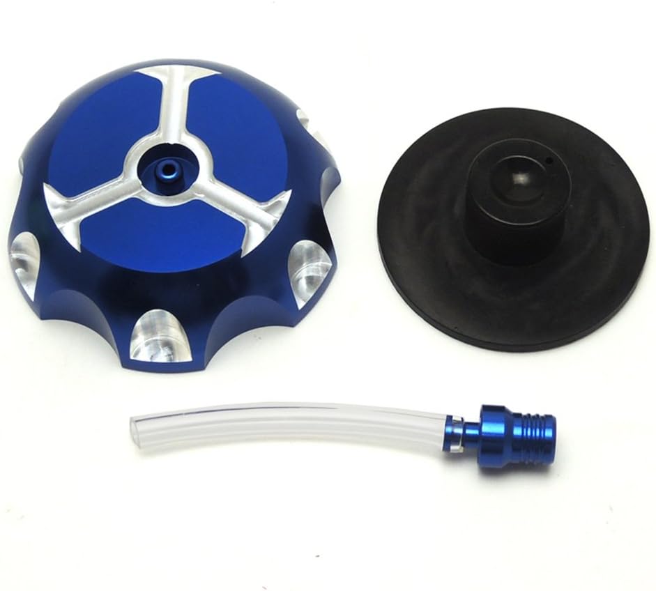 ATV Gas Cap, ISSYZONE CNC Fuel Cap Compatible with Yamaha Banshee 350 Blaster 200 (all years) YFZ 350 YFS 200 Grizzly Raptor 350 660