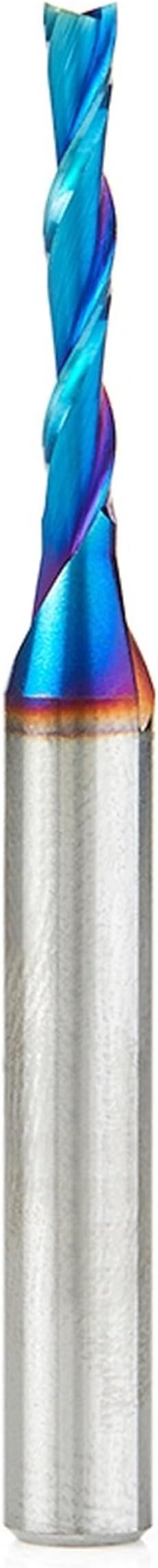 Amana Tool - 46125-K Solid Carbide Spektra Extreme Tool Life Coated Spiral Plunge 1/8 Dia