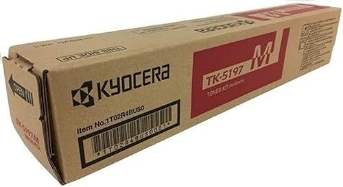 KYOCERA 1T02R4BUS0 Modelo TK-5197M Cartucho de tóner magenta para uso TASKalfa 306Ci A4 Impresoras multifuncionales a color, rendimiento de hasta