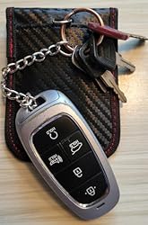 Key Fob Signal Blocker RFID Key Fob Protector, Wisdompro Pack