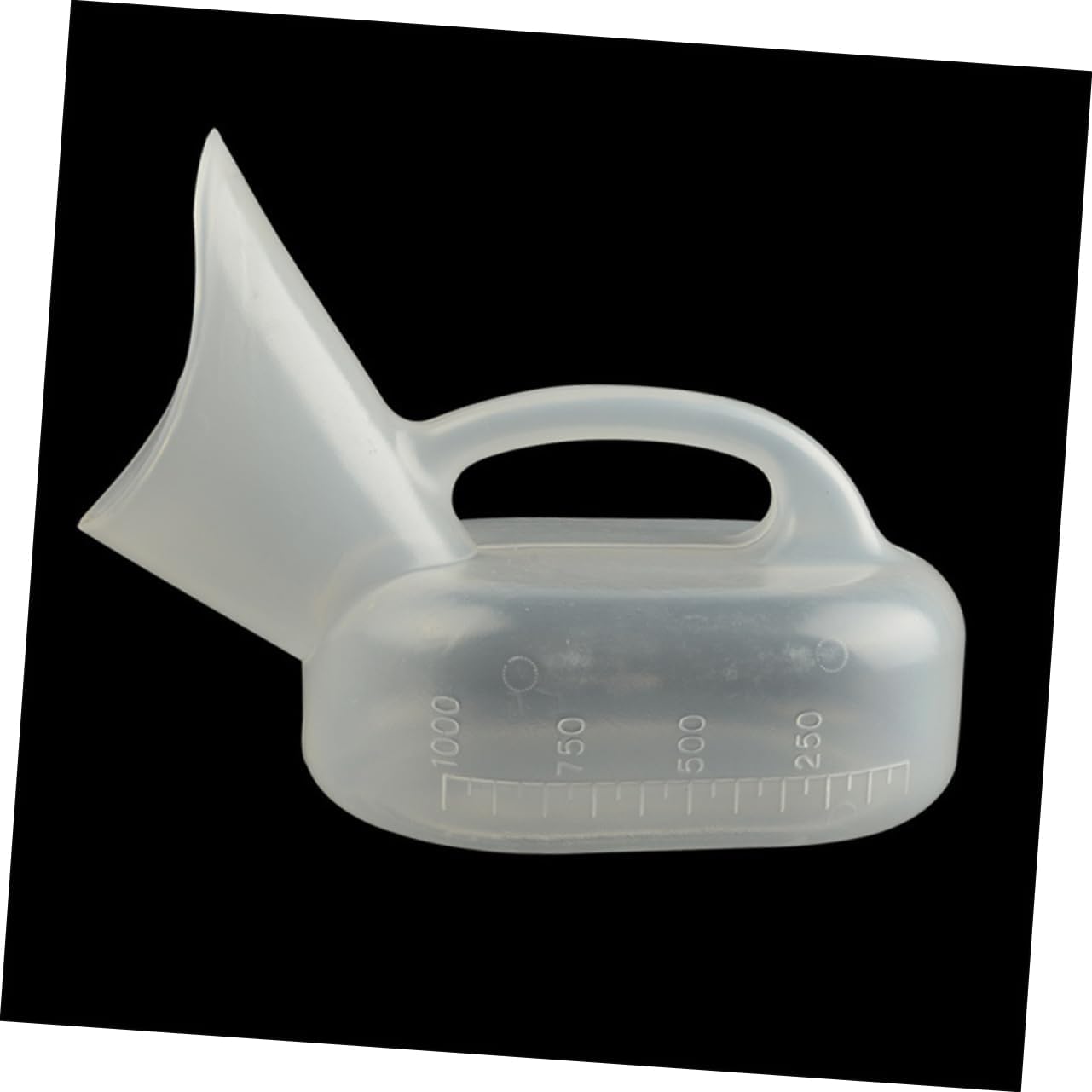 2pcs Urinal for Women Portable Pee Bottle Graduations Thickened Plastic for Home Hospital Travel