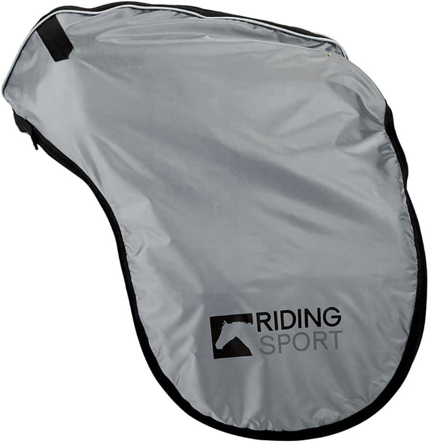 Dover Saddlery Riding Sport Essential Dressage Saddle Bag, Dress, Grey