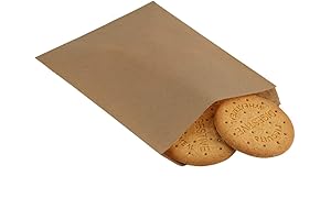 BagDream Foldable Sandwich Kraft Paper Bags