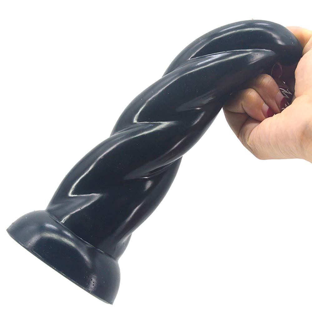 Simulazione Pene, Femmina Lala Masturbazione Anale Plug Compagno SM Erotico Amore Colore Del Sesso Prodotti Per Adulti, Silicone Medico, Confezione Privata.,Black