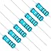 Chanzon 30pcs 2W 0.1 Ω ohm 0r1 r1 Metal Film Fixed Resistor 0.01 ±1% Tolerance 0.1R MF Through Hole Resistors Current Limiting Rohs Certificated