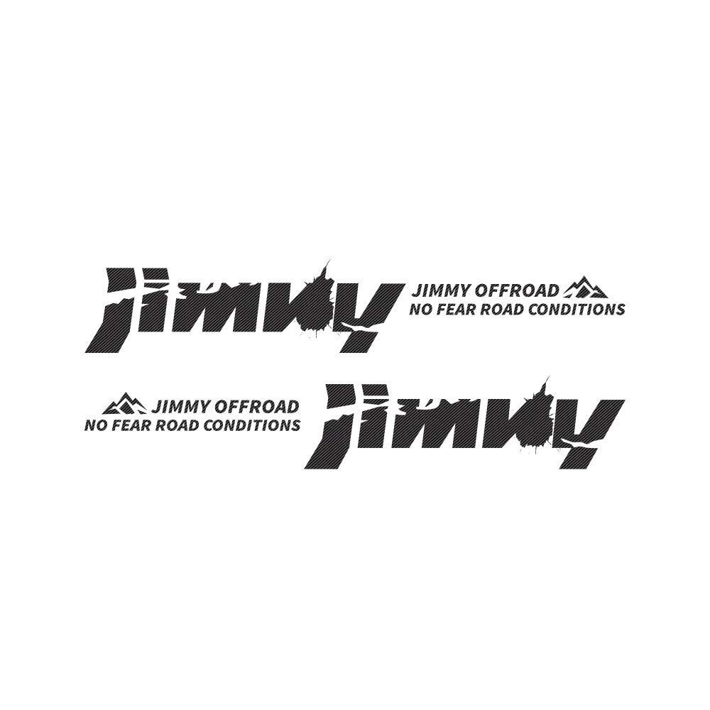Pegatinas de vinilo para Suzuki Jimny con diseño lateral offroad 4WD