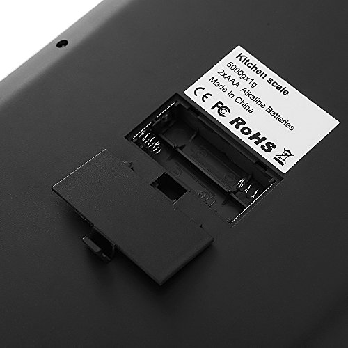 Decdeal Balança de cozinha balança elétrica balança de cozimento Balança de balança de alta precisão