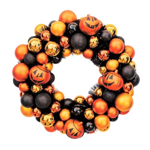 Couronne de boules d'automne décorative pour cheminée et mur