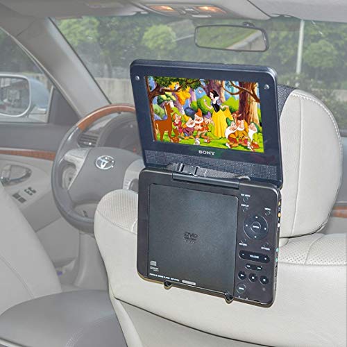 TFY   Soporte para reposacabezas de coche para reproductor de DVD portátil