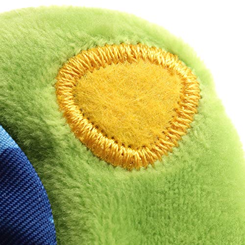 SIGIKID 42301 Aktiv-Knistertuch Traktor PlayQ Mädchen und Jungen Babyspielzeug empfohlen ab Geburt grün/blau – Bild 7