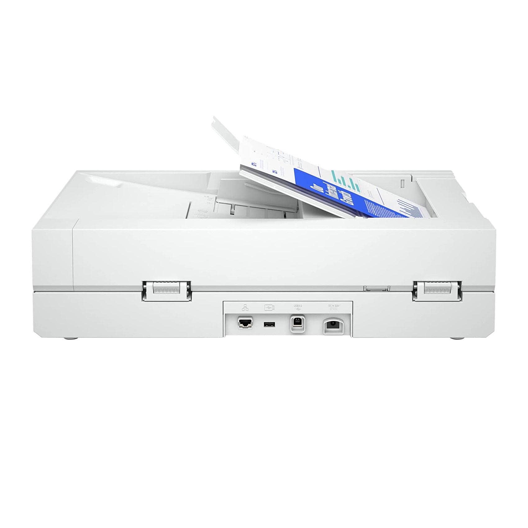 HP Scanjet Pro N4600 fnw1 20G07A Scanner a Superficie Piana ADF Fronte/Retro 6000 Pagine al Giorno 1200 dpi USB Bianco