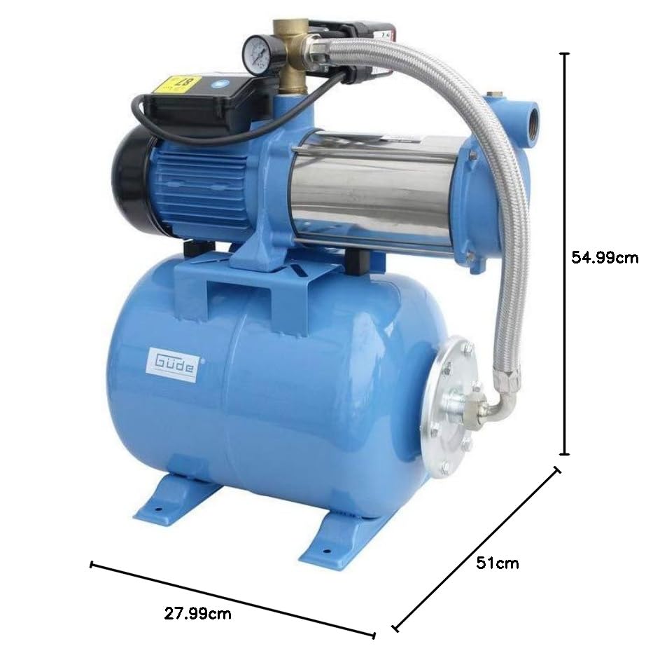 Güde 94191 Hauswasserwerk MP/5A 24 LT