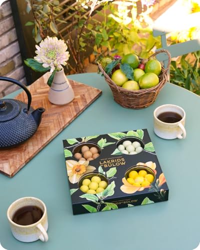 LAKRIDS BY BÜLOW - SMALL SPRING SELECTION BOX - 175 g - Gourmet-Lakritze umhüllt von Schokolade in hochwertiger Spring Selection Geschenkbox
