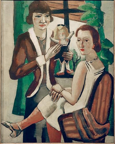 Toile Max Beckmann Dames à la fenêtre élimine la monotonie murale
