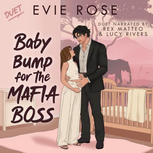 Diseño de la portada del título Baby Bump for the Mafia Boss