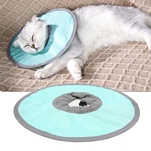 Collar Isabelino Suave para Gatos, Collar Protector para Perros y Gatos, Collar de Cono para Mascotas, Collar de Recuperación para Gatos y Perros M/L (Fruta Verde) Cover