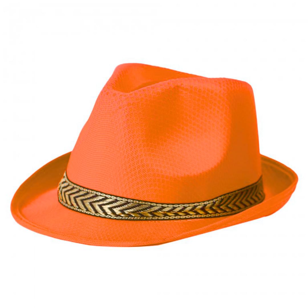 Wanna Party Fedora Hat (Orange) (B07TJ7PS8Z) Amazon Price History, Amazon Price Tracker