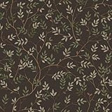 Tempaper Umber Branches Removable Peel and Stick Wallpaper, 20.5 in X 16.5 ft, Made in The USA
