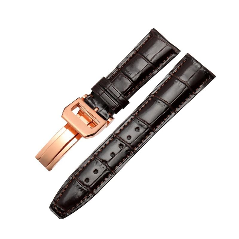 Boucle en cuir watch band 22mm pour le style quotidien des hommes