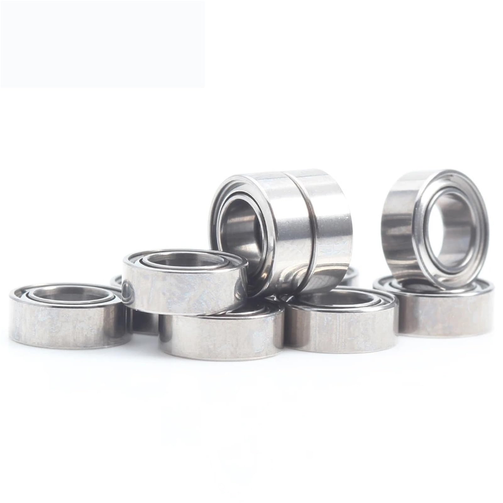 Rodamientos de bolas miniatura MR74-ZZ (4 x 7 x 2,5 mm, 10 unidades)