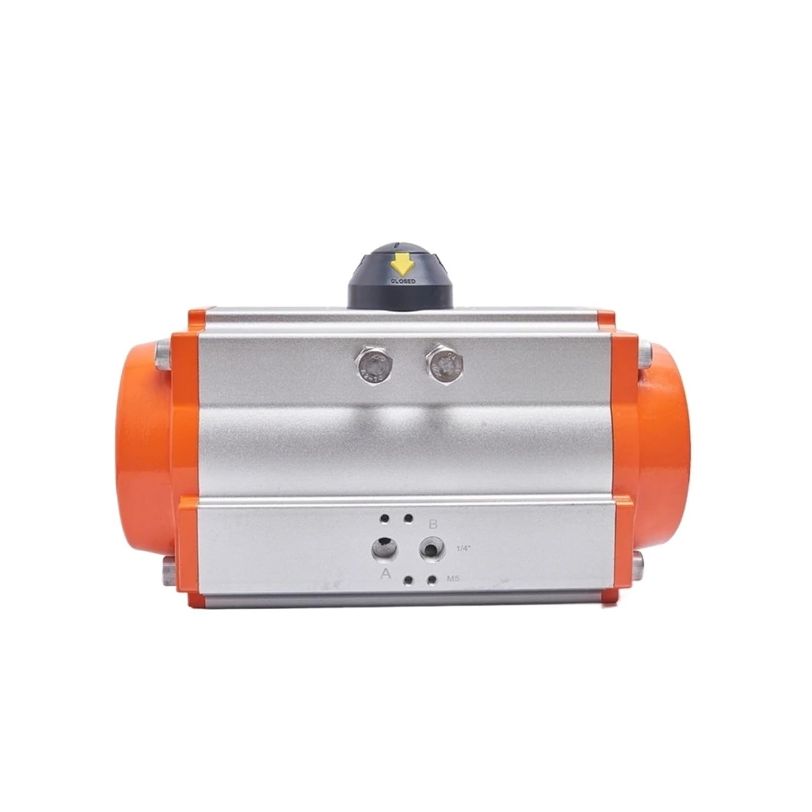 AT210 Single Acting Pneumatic Actuator Spring Return Round Shaft Output for Pneumatic Ball Valve Butterfly Valve
