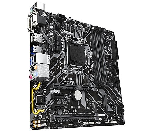 Preisvergleich Produktbild Gigabyte H370M DS3H Mainboard Schwarz