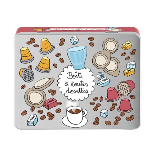 DLP - Boîte à Dosette de Café - Zinc