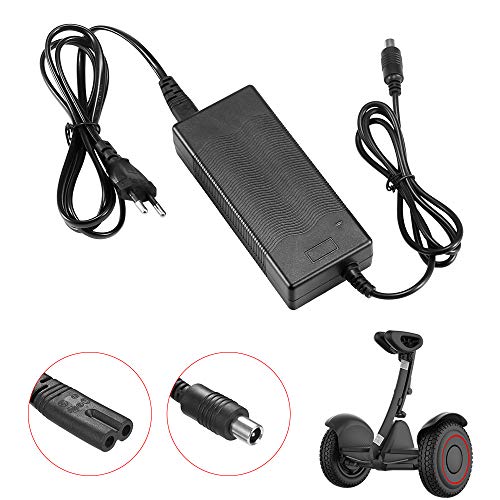 ABEDOE Cargador de Scooter Eléctrico 42V 2A Compatible para Scooter Xiaomi M365, Scooter 9 y Scooter ES1, ES2