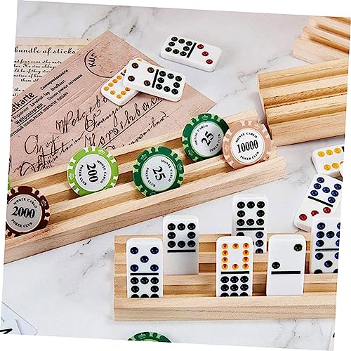 Soporte Organizador de Domino de Madera miniatura 3
