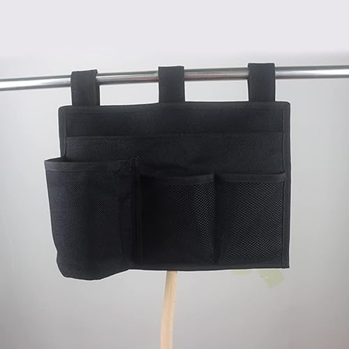 Miniatura 9 de DOITOOL Cesta de almacenamiento colgante de mesita de noche organizador de cama organizador colgante para dormitorio litera