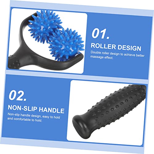 TOVINANNA Hold Massage Ball Cervical Pillow Back Roller Shoulder Massager Leg Muscle Roller Neck Pillow Back Massage Tool Massage Stick Neck Massager Leg Roller 22x Plastic Body