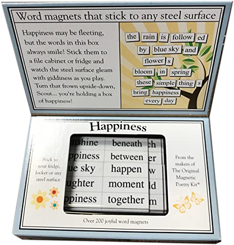 Happiness-Magnetic Poetry Kit